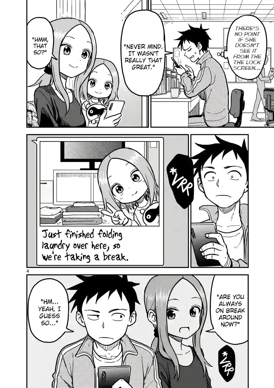 Karakai Jouzu no (Moto) Takagi-san Chapter 113 4